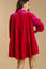 Raspberry Velvet Shirt/Dress