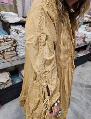 Tie One On Mustard Jacket