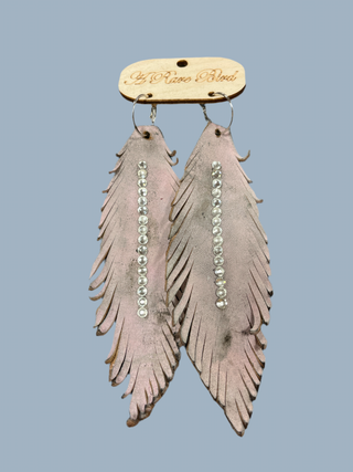 Rare Bird Feather Earrings