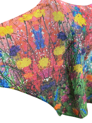 Abstract Floral Sweater