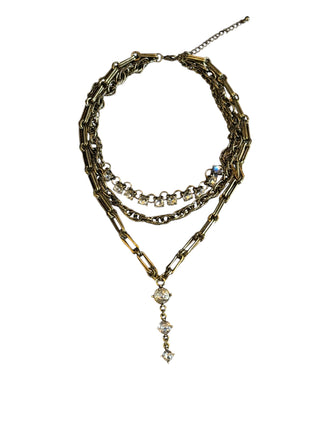 Antiqued Layered Necklace