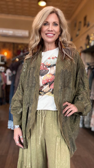 Bishop Sleeve Kimono