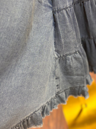 Flowy Chambray Dress