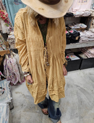 Tie One On Mustard Jacket