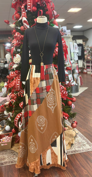 Holiday Boho Skirt