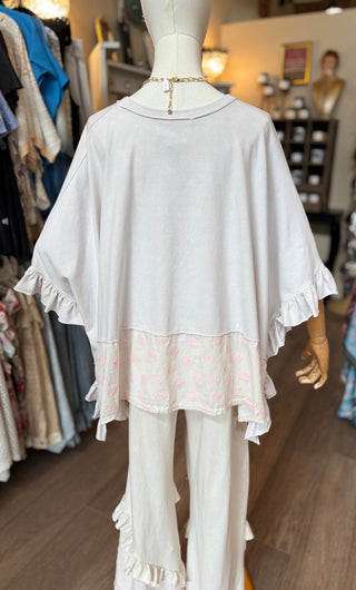 Boho Polka Dot Top