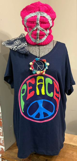 Neon Peace Tee
