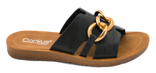 Corky's Chain Letter Sandal