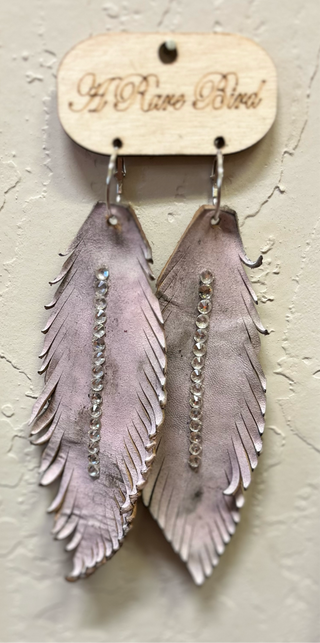 Rare Bird Feather Earrings