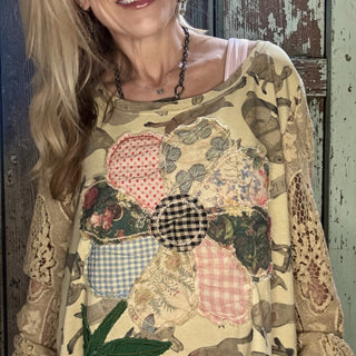 Petal Hop Bunny Top