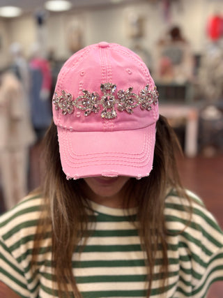 Pink Bling Cap