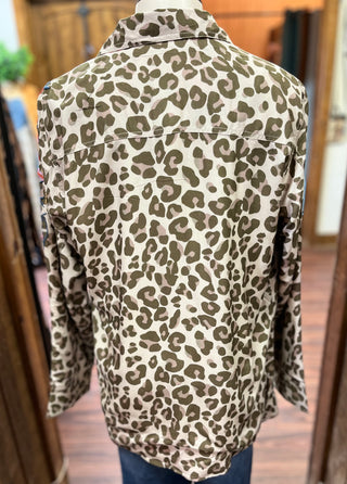 Reversible Leopard Jacket