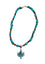 Turquoise Petal Necklace
