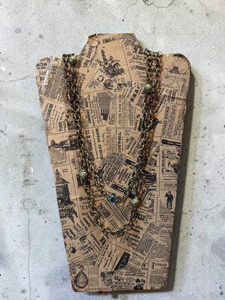 Antique Gold Vintage Style Necklace
