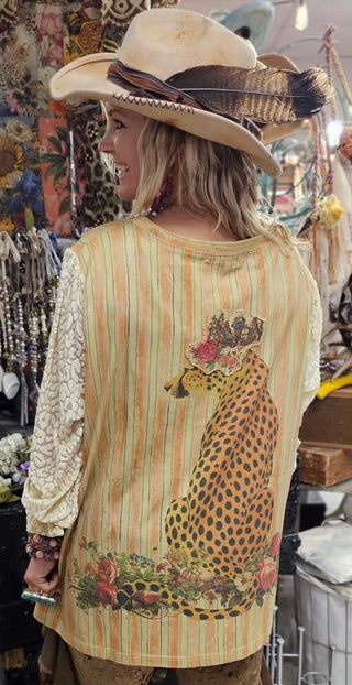 Rare Bird Cheetah Top