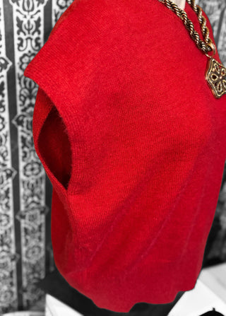 Cherry Red Sweater
