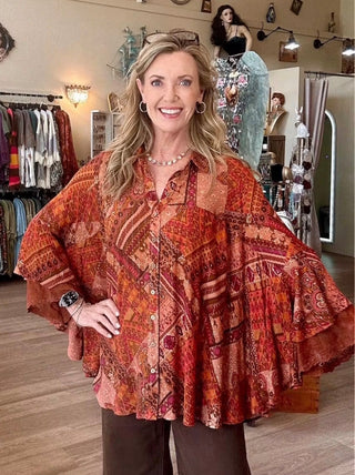 Autumn Bell Dolman Top