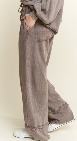 Plaid Outseam Pant