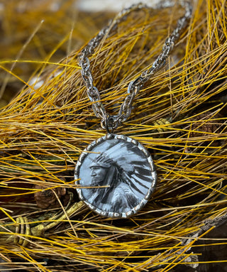 Chief Red Bird Necklace