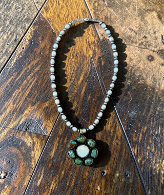 Pearl & Turquoise Necklace