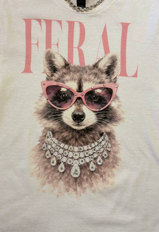 Feral Raccoon Tee