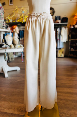 Ivory Road Trip Knit Pants