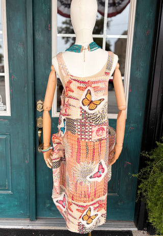 Kantha Print Butterfly Harem Dress