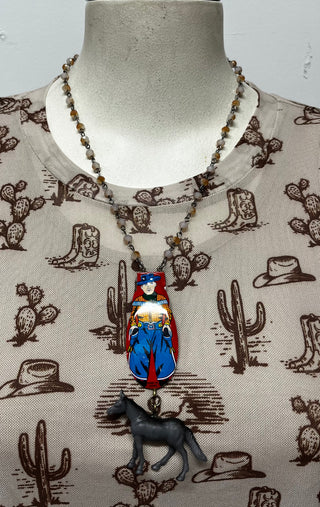 Cowboy Clicker Necklace