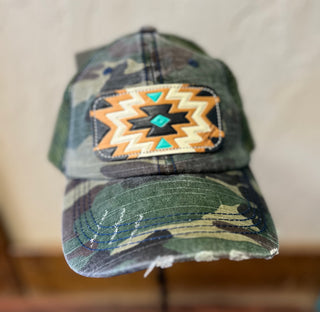 McIntire Camo Aztec Cap