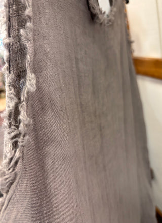 Linen Fray Dress