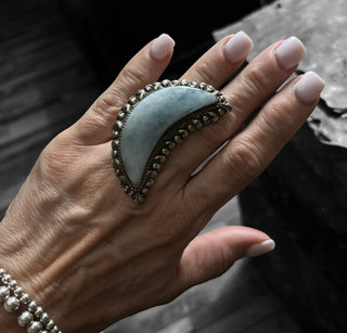 Tibetan Moon Ring