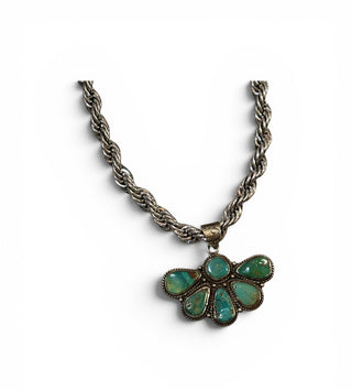Turquoise Bloom Necklace