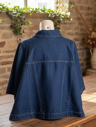 Drape Denim Jacket