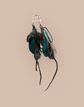 Peacock Feather Earrings