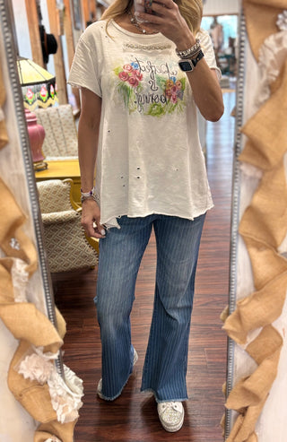 Take Side Pinstripe Jeans