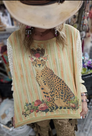 Rare Bird Cheetah Top