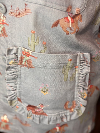 Cowgirl Print Jacket