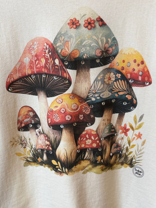 Enchanted Mushroom Cut Tee