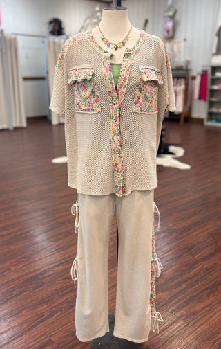 Mesh Spring Cardigan