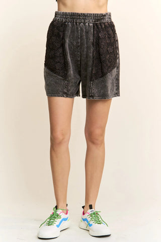 Mineral Washed Short Set