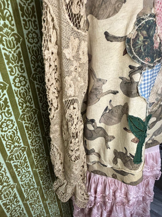 Petal Hop Bunny Top