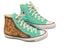 Turquoise High Top Converse
