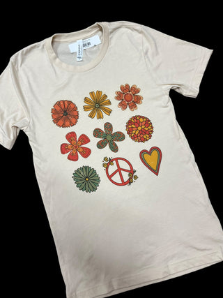 Retro Flowers Tee