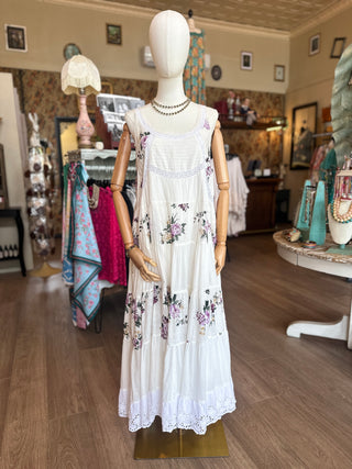 Eyelet Cotton Summer Dress