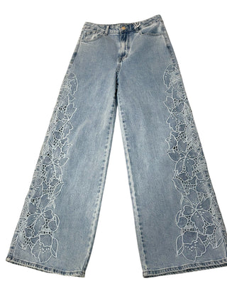 Floral Charm Jeans