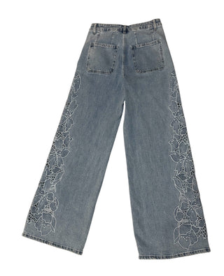 Floral Charm Jeans