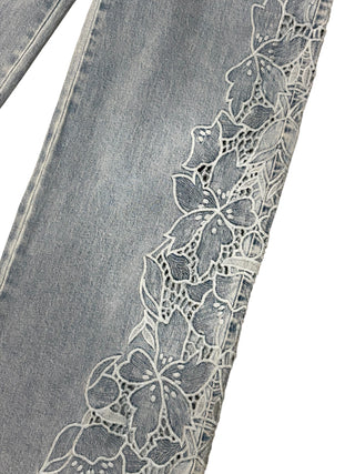 Floral Charm Jeans