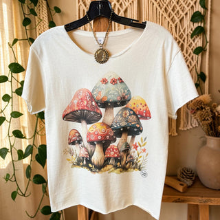 Enchanted Mushroom Cut Tee