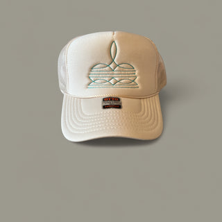 Boot Stitch Trucker Hat