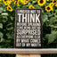 Box sign-Not to think